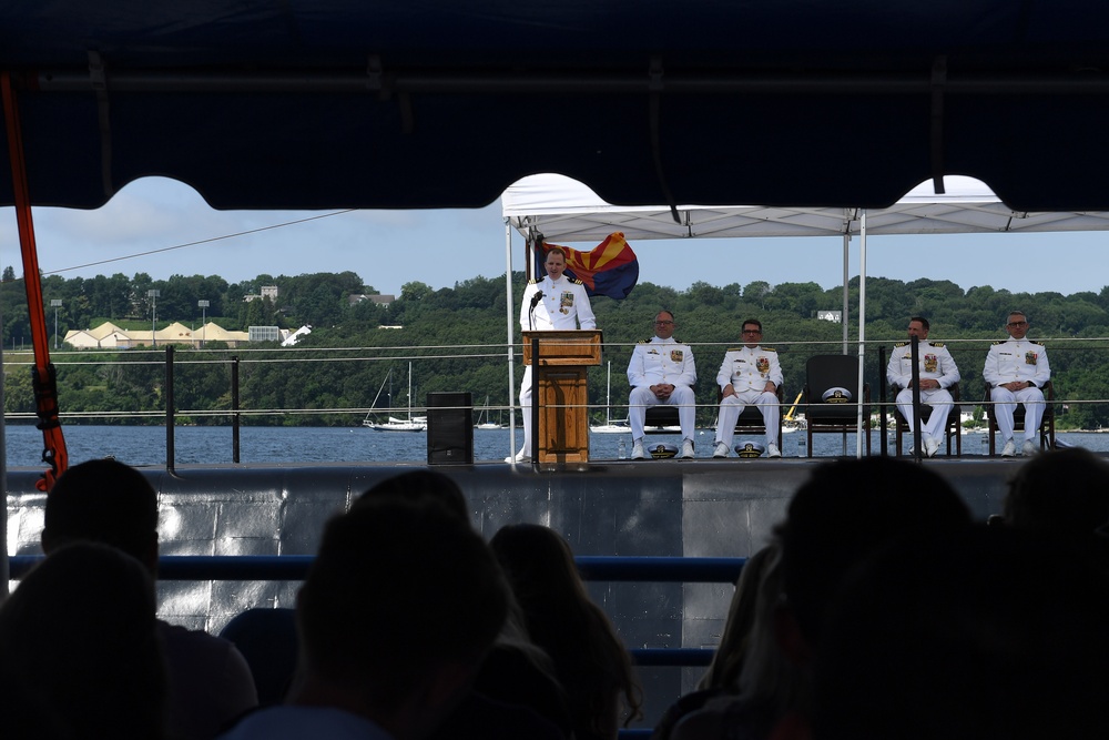 PCU Arizona holds change of command ceremony