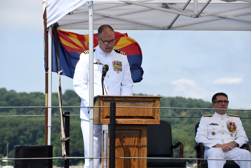 PCU Arizona holds change of command ceremony