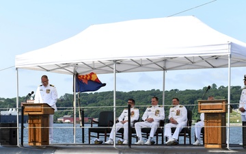 PCU Arizona holds change of command ceremony