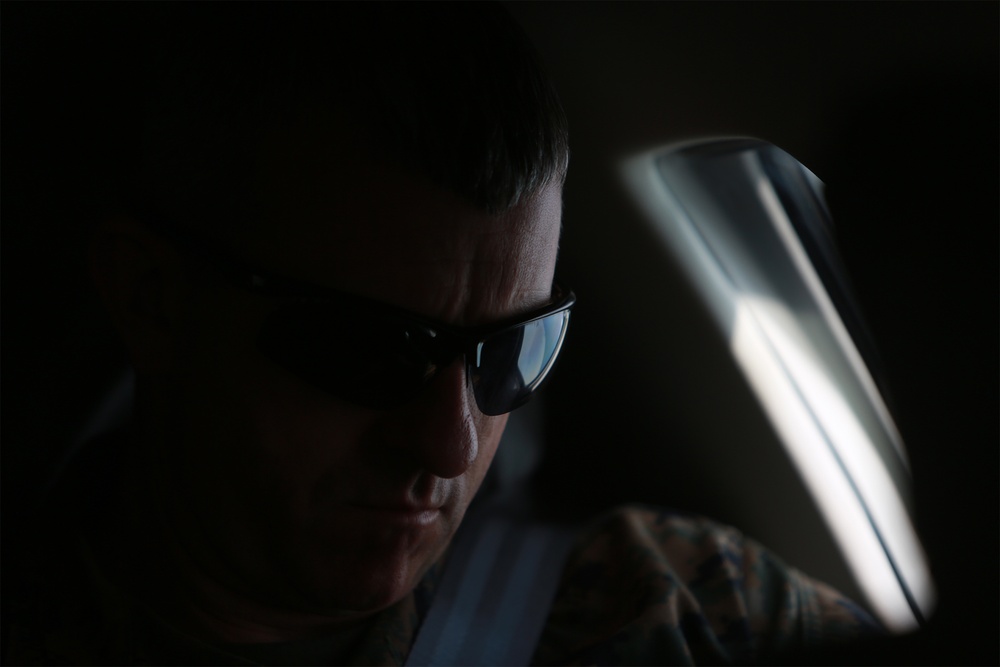 U.S. Marine Aircraft Group 41 Senior Leaders Visit Subordinate Units during Atlantic Alliance 25