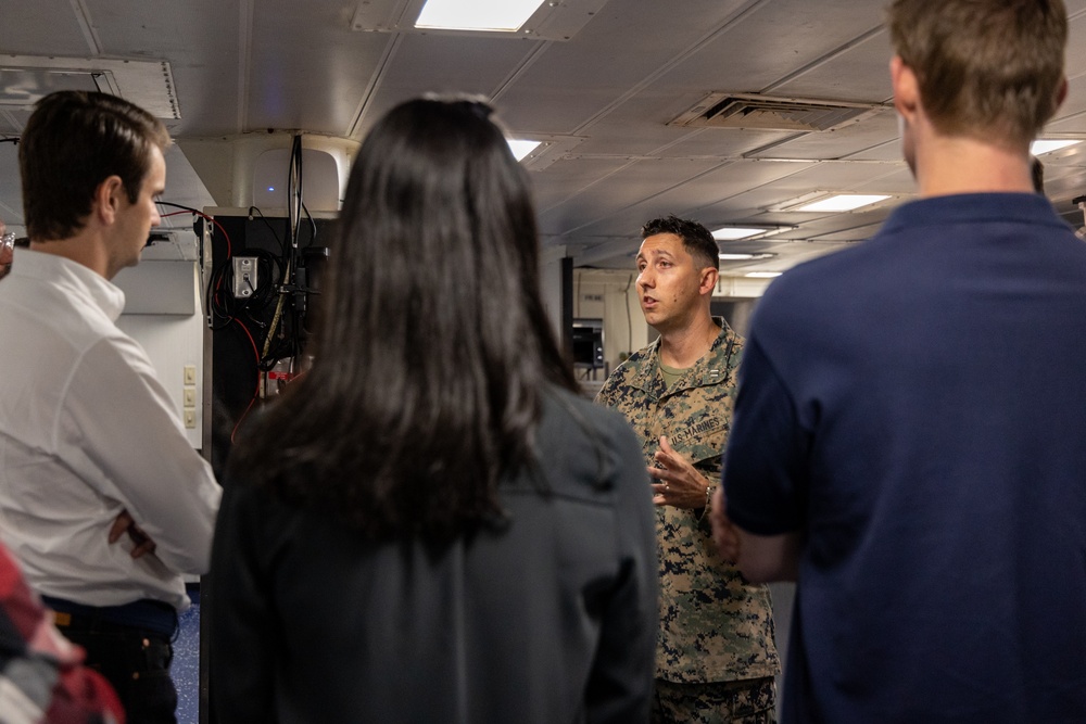 OSD CAPE and OUSD(P) Visits USS Iwo Jima