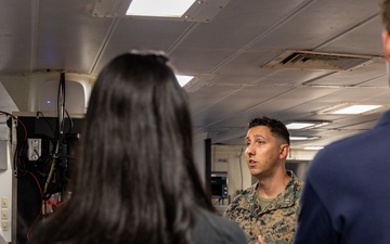 OSD CAPE and OUSD(P) Visits USS Iwo Jima