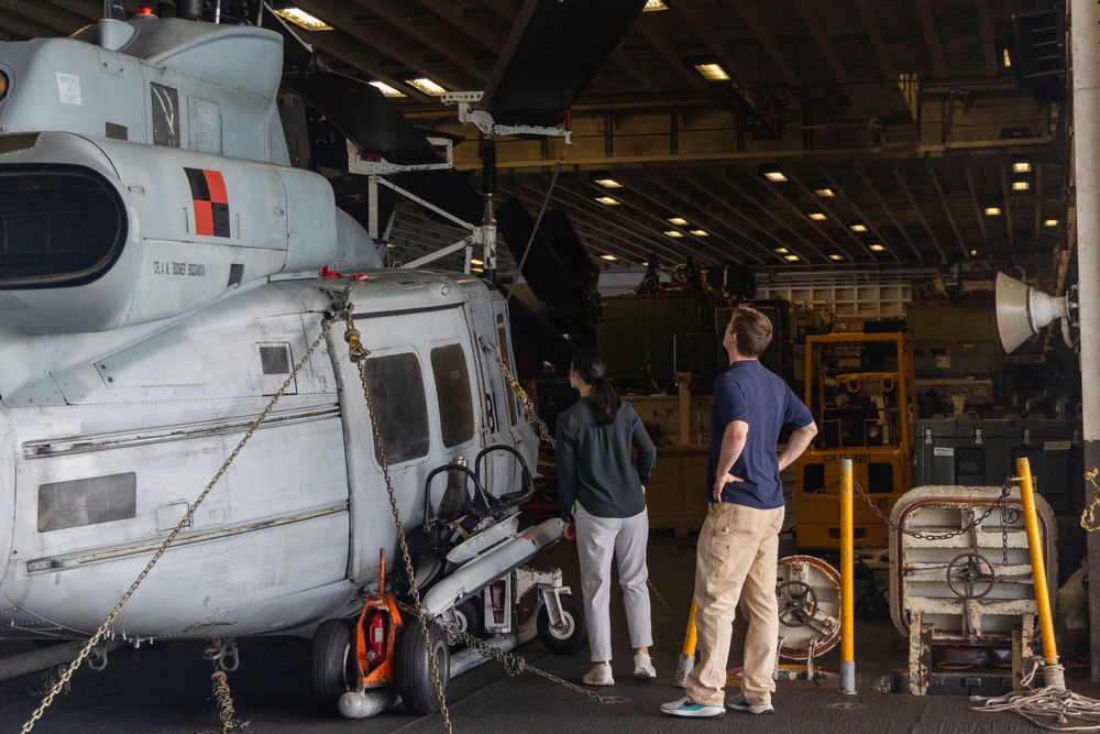 22nd MEU(SOC) | OSD CAPE and OUSD(P) Visits USS Iwo Jima