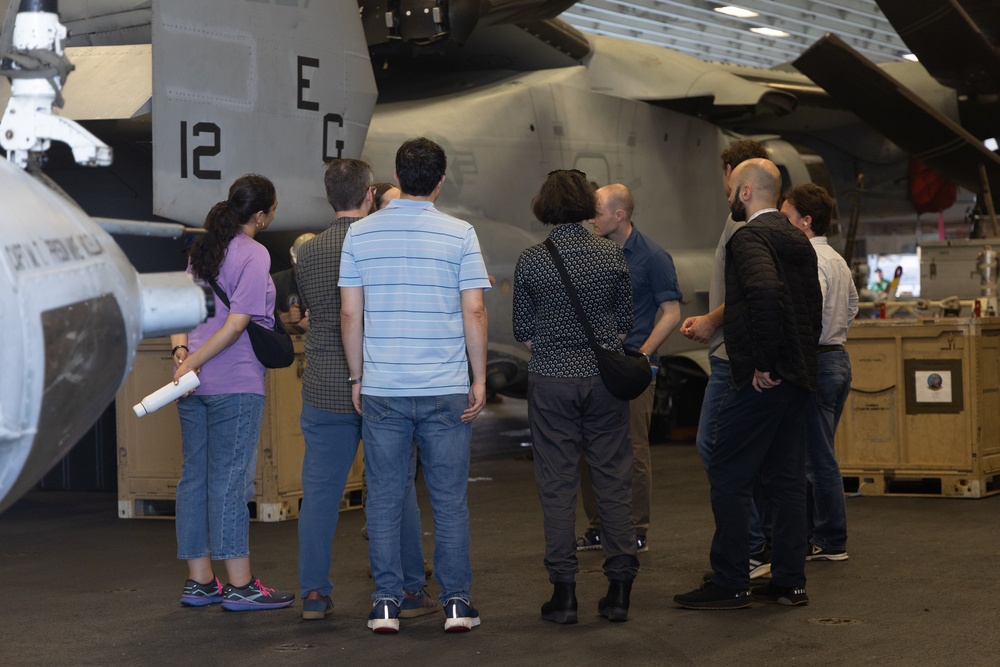 22nd MEU(SOC) | OSD CAPE and OUSD(P) Visits USS Iwo Jima