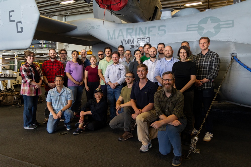 22nd MEU(SOC) | OSD CAPE and OUSD(P) Visits USS Iwo Jima