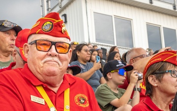 Quantico Marine Band performs at Romeoville for Chicago Marine Week