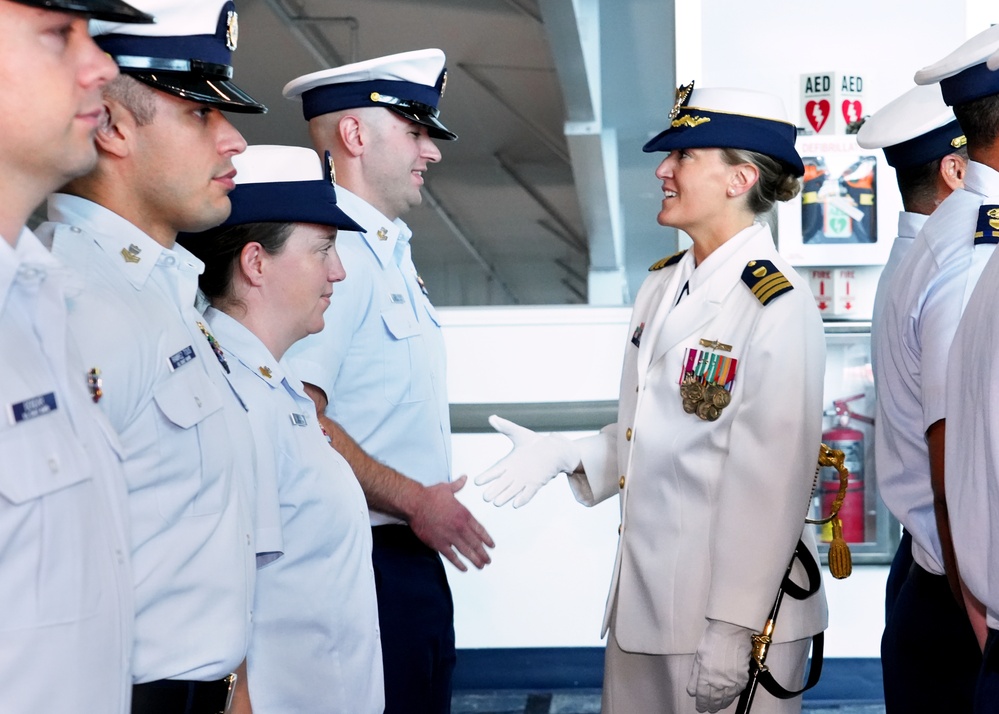 Coast Guard Marine Safety Unit Port Canaveral holds change of command ceremony