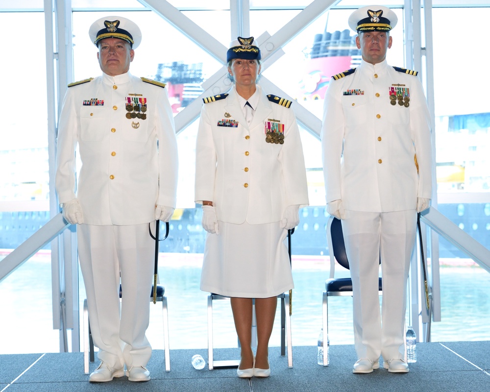Coast Guard Marine Safety Unit Port Canaveral holds change of command ceremony