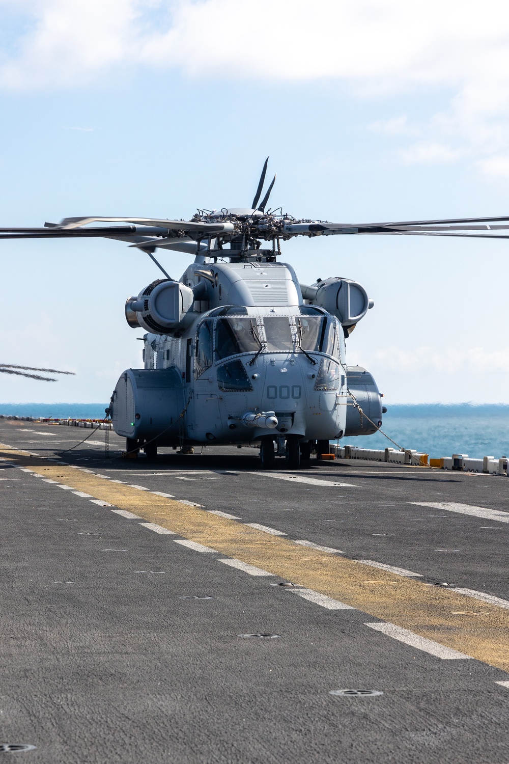 22nd MEU(SOC) | CH-53K Land on USS Iwo Jima During COMPTUEX