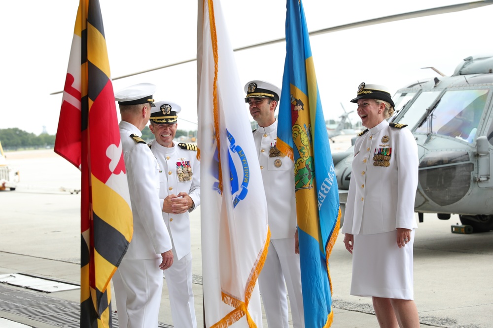 HSC-7 Holds Change of Command