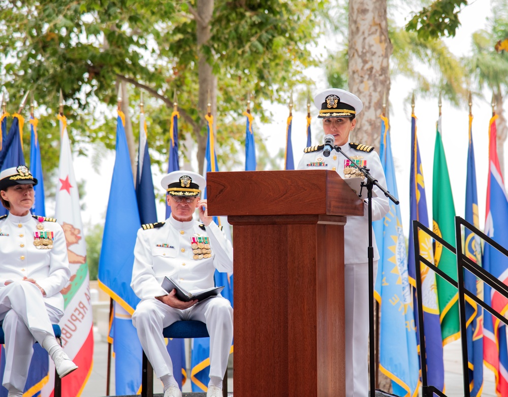 NMRTC Camp Pendleton Conducts Change of Command