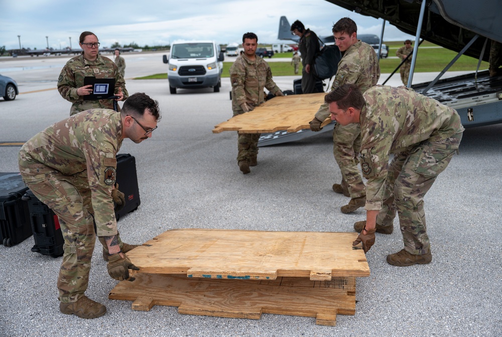 Little Rock Airmen touchdown in Guam to support the Department-Level Exercise series