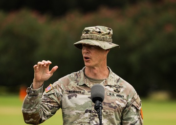 Tropic Lightning Honors Ceremony Welcomes New Senior Leaders at Schofield Barracks