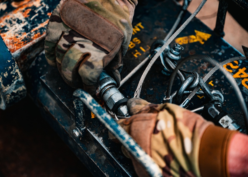 Hands-On Missile Maintenance: Airmen Train Inside Simulated Launch Tube
