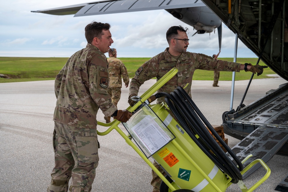 Little Rock Airmen touchdown in Guam to support the Department-Level Exercise series