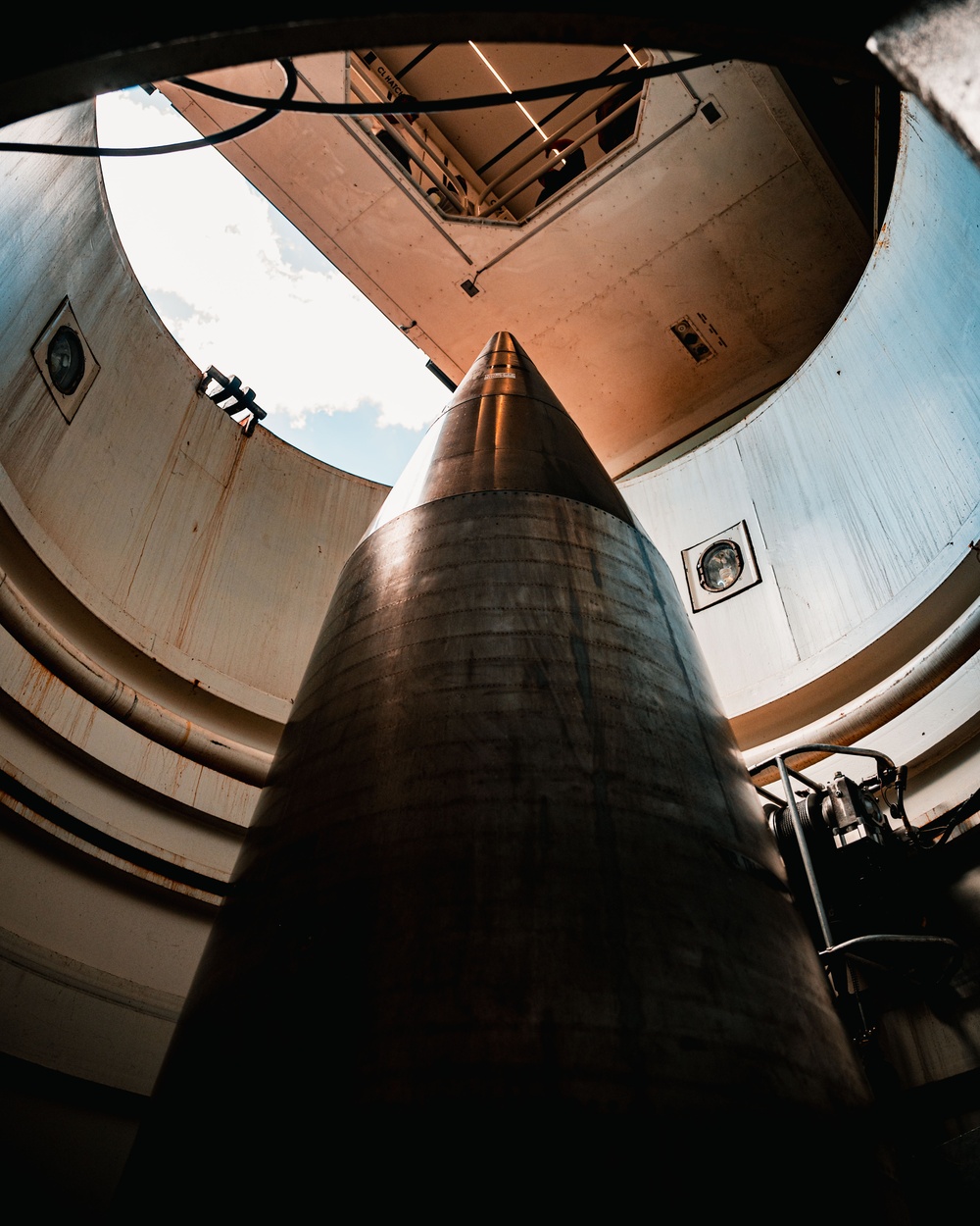 Hands-On Missile Maintenance: Airmen Train Inside Simulated Launch Tube
