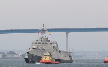 USS Omaha (LCS 12) Returns to Homeport