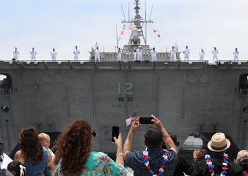 USS Omaha (LCS 12) Returns to Homeport