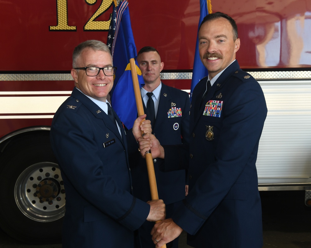 341st Civil Engineer Squadron Change of Command