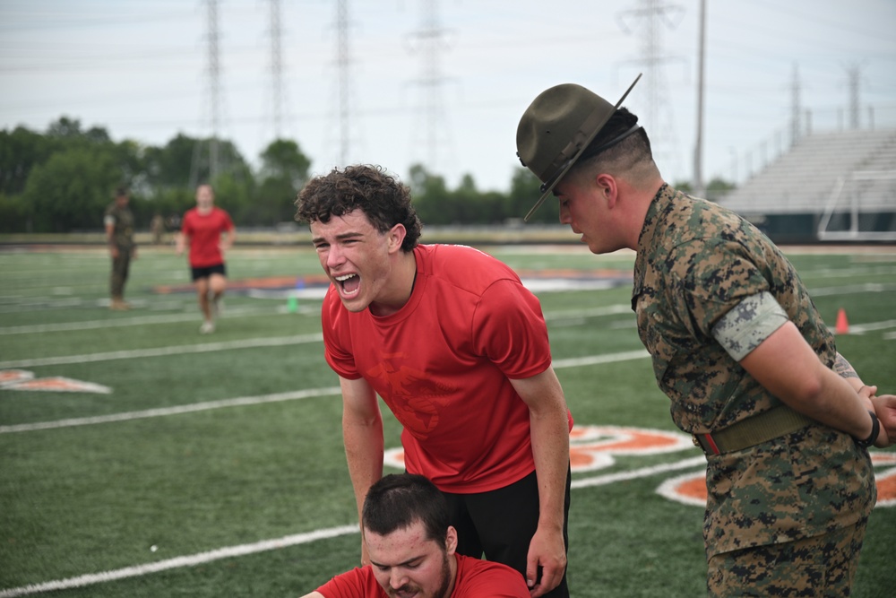 Marine Week Chicago 2025: Romeo High School Visit