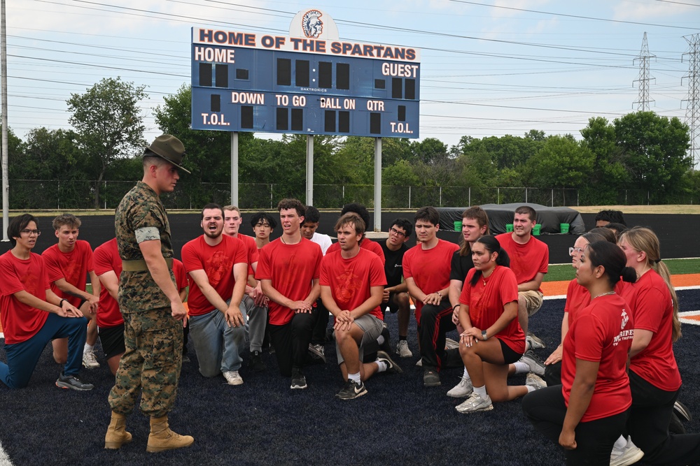 Marine Week Chicago 2025: Romeo High School Visit