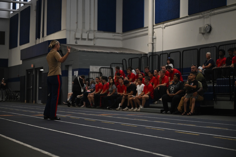 Marine Week Chicago 2025: Romeo High School Visit