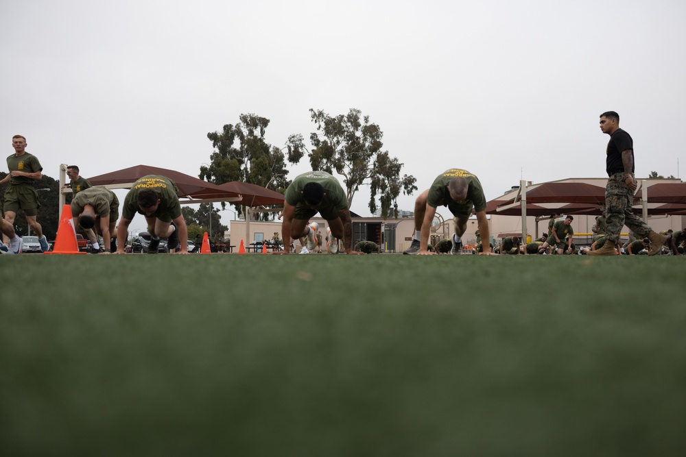 3rd MAW leadership trains with Corporals Course