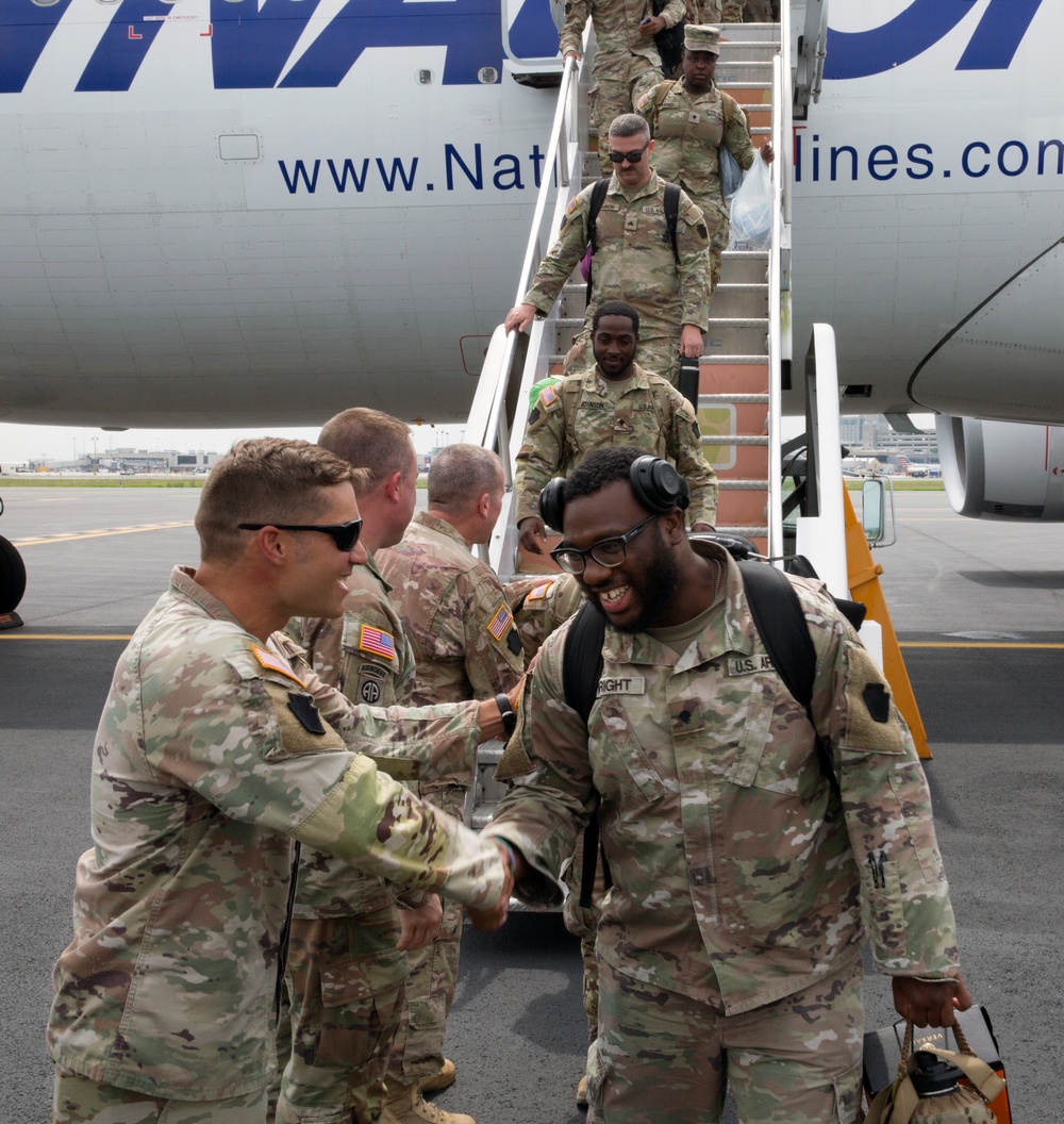 111th Infantry Regiment Homecoming
