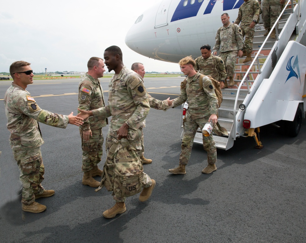 111th Infantry Regiment Homecoming