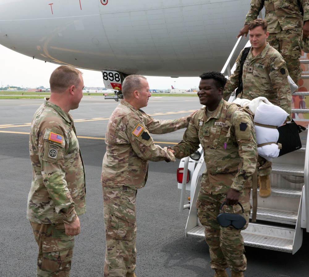 111th Infantry Regiment Homecoming