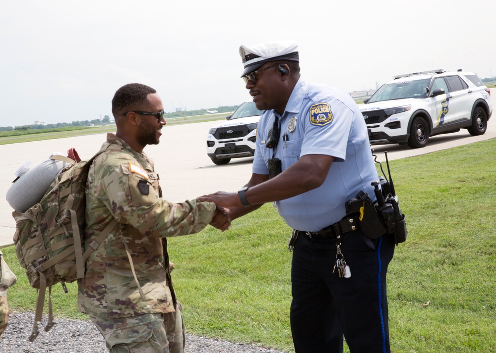 111th Infantry Regiment Homecoming