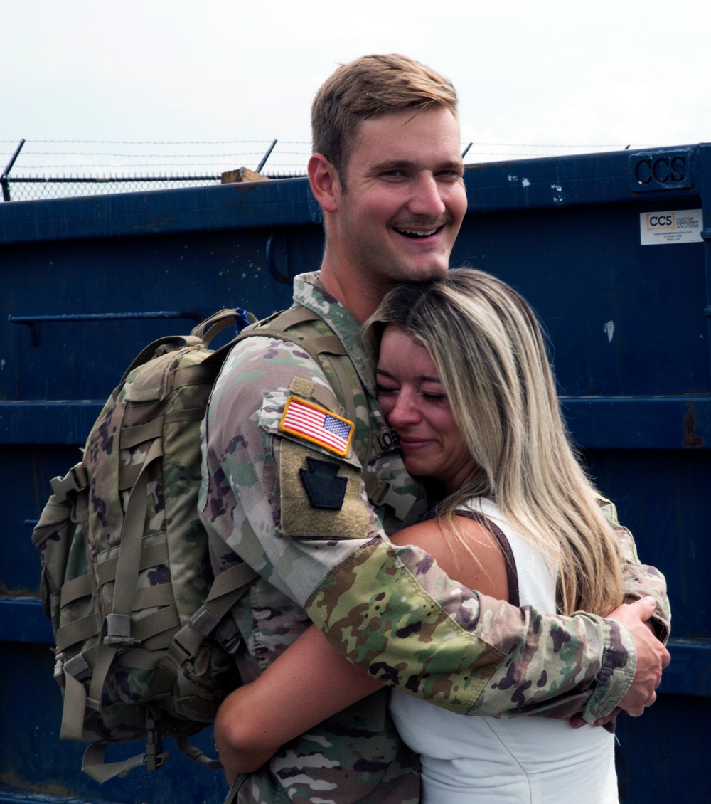 111th Infantry Regiment Homecoming