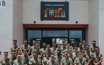 3d Maintenance Battalion gathers for a group photo