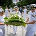 COMPACFLT Lays a Wreath at the Tomb of the Unknown Soldier in Manila, Philippines