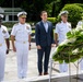 COMPACFLT Lays a Wreath at the Tomb of the Unknown Soldier in Manila, Philippines