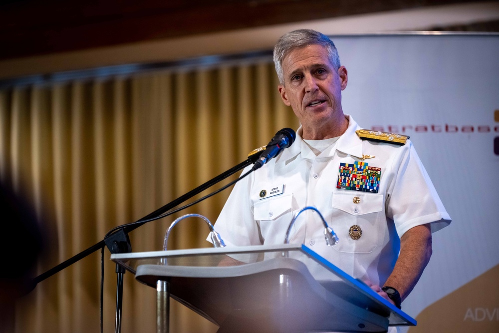 COMPACFLT Delivers Remarks at STRATBASE