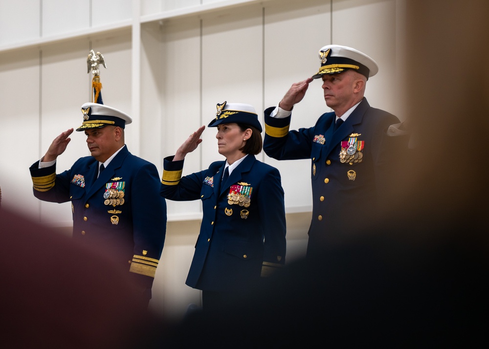 Coast Guard Arctic District holds Change of Command ceremony
