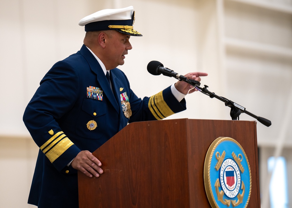 Coast Guard Arctic District holds Change of Command ceremony