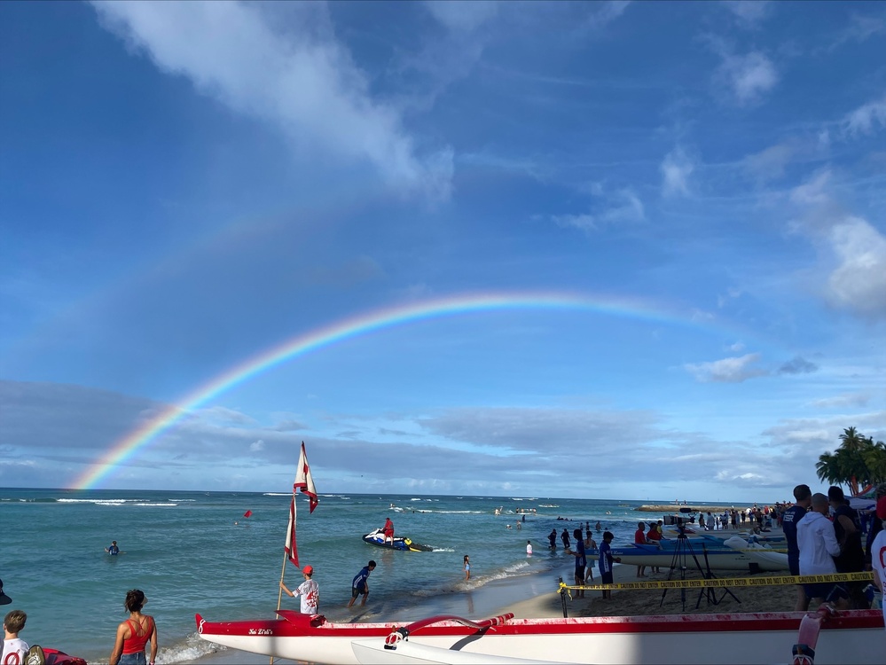 CNRH Sailors Take Part in 2025 Walter J. Macfarlane Memorial Canoe Regatta
