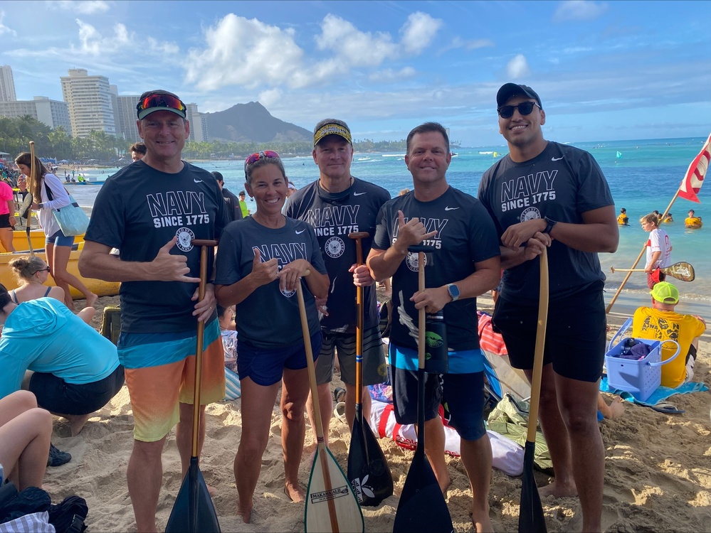 CNRH Sailors Take Part in 2025 Walter J. Macfarlane Memorial Canoe Regatta