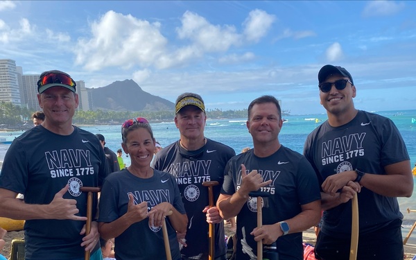 CNRH Sailors Take Part in 2025 Walter J. Macfarlane Memorial Canoe Regatta
