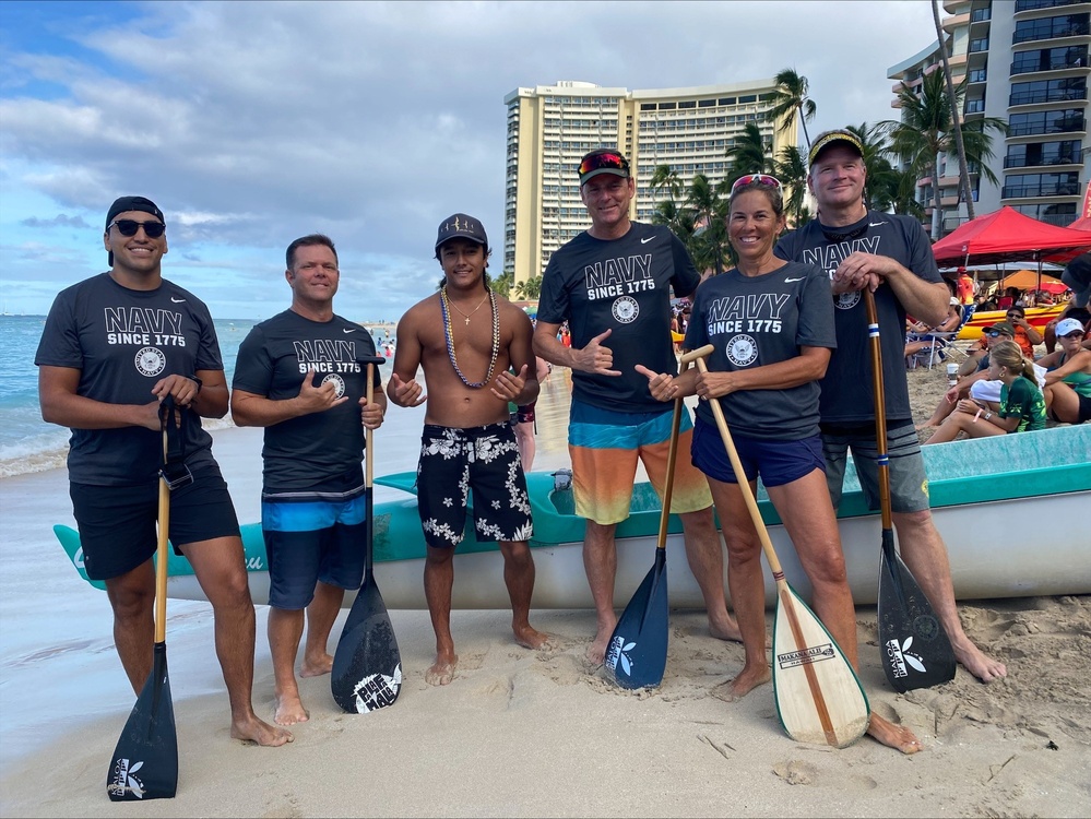 CNRH Sailors Take Part in 2025 Walter J. Macfarlane Memorial Canoe Regatta