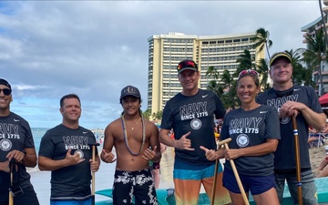 CNRH Sailors Take Part in 2025 Walter J. Macfarlane Memorial Canoe Regatta