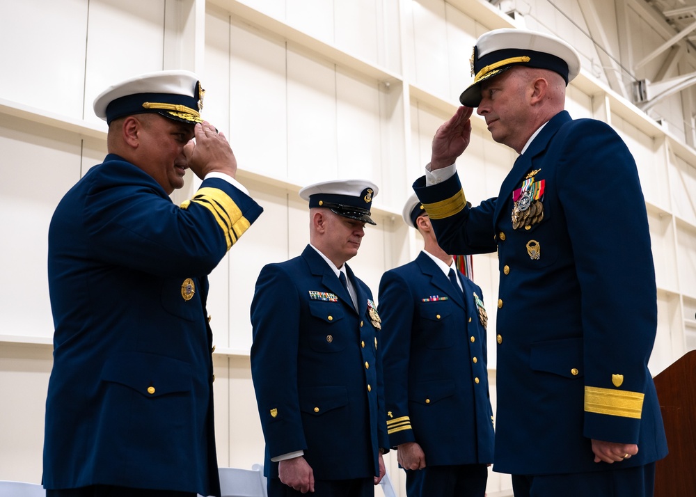 Coast Guard Arctic District holds Change of Command ceremony