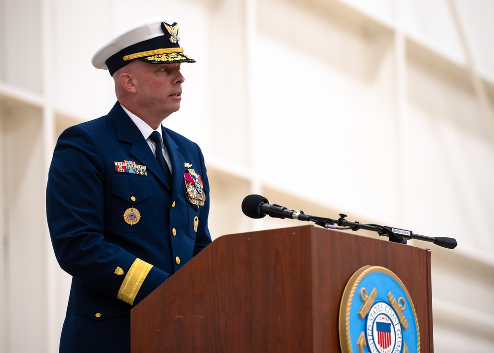 Coast Guard Arctic District holds Change of Command ceremony