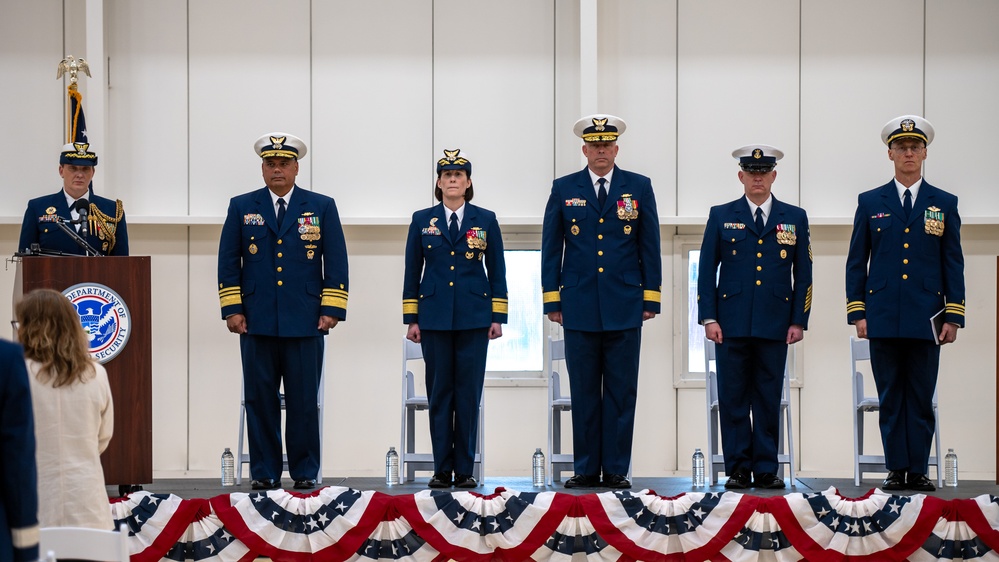 Coast Guard Arctic District holds Change of Command ceremony