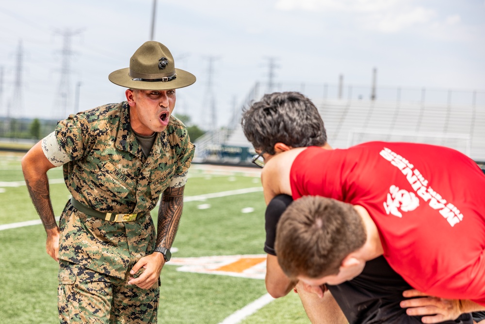 Marine Corps 250: Marine Week Chicago Romeoville HS