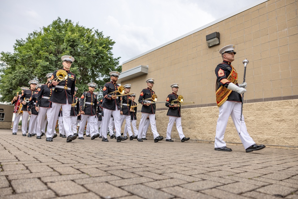 Marine Corps 250: Marine Week Chicago Romeoville HS