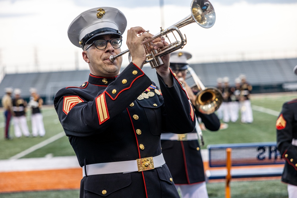 Marine Corps 250: Marine Week Chicago Romeoville HS