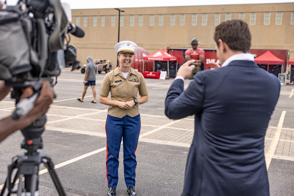 Marine Corps 250: Marine Week Chicago Romeoville HS